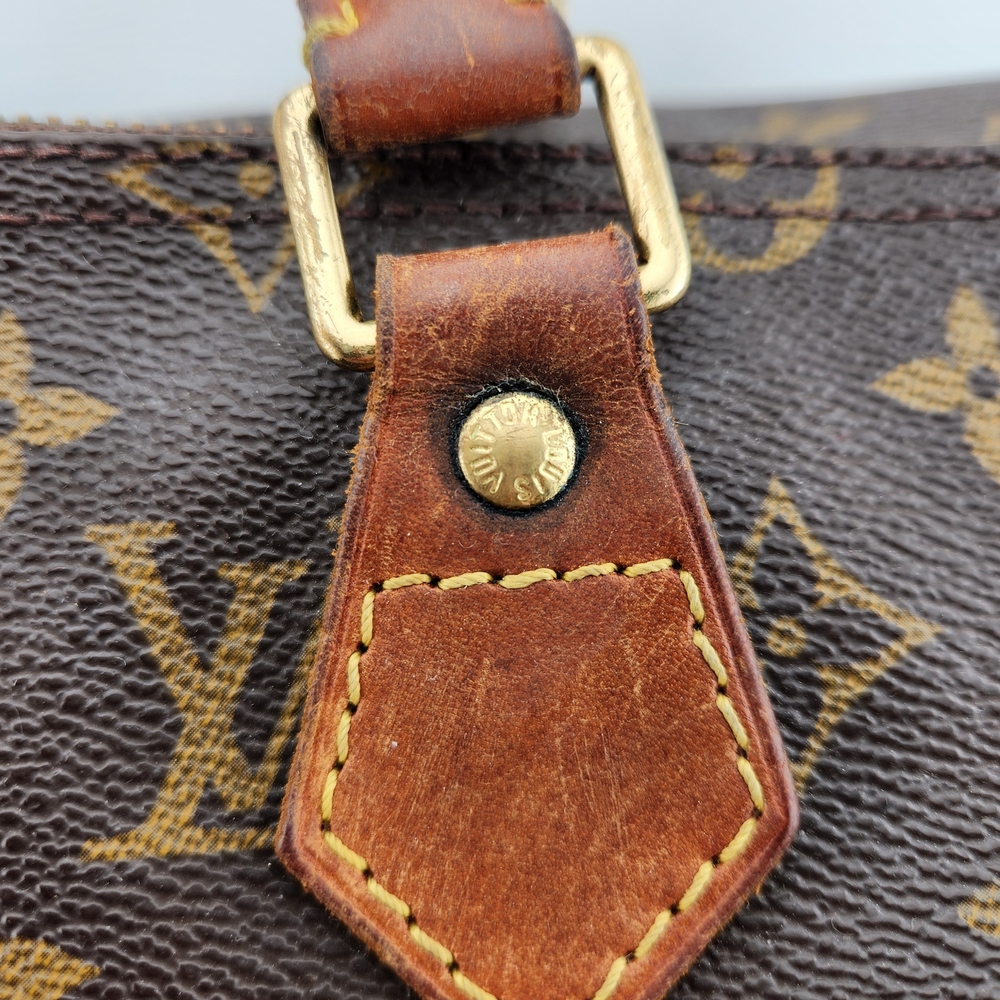Louis Vuitton Monogram Canvas with Tan Leather Accent - Picture 10 of 11